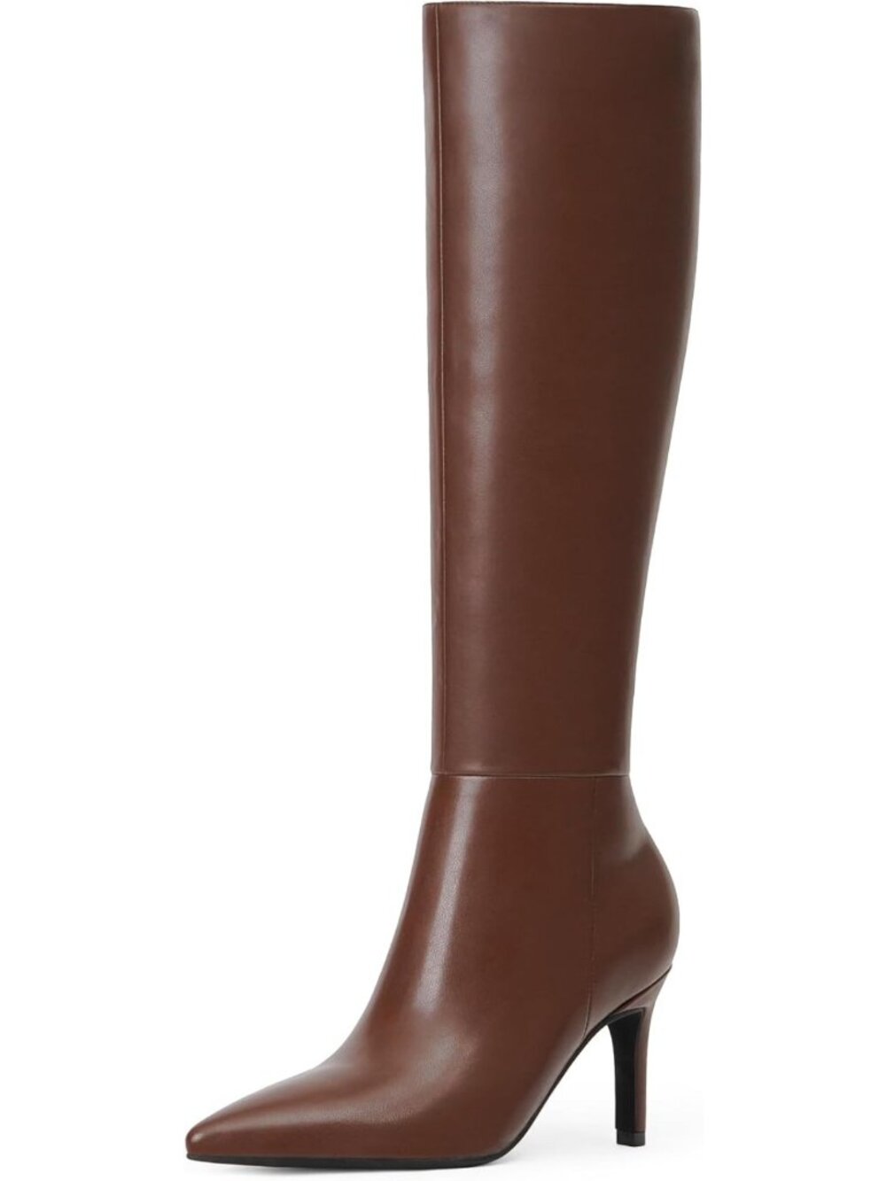 Chic Knee High Stiletto Boots for Women - Pointed Toe, Stylish & Trendy